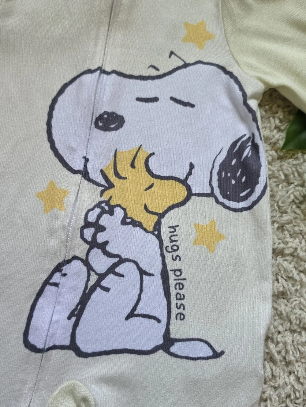 Baby Boy Snoopy & Woodstock Sleeper (3-6 Months)